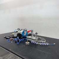Benchtop Vacuum Test Kit With Omega Flow Mete And Pump image 1